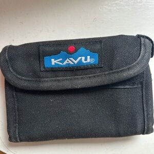 Kavu Black Canvas Wallet